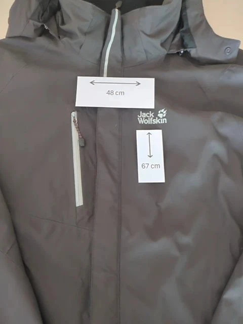 Veste - Jack Wolfskin - M - Gris - Texapore – photo 3